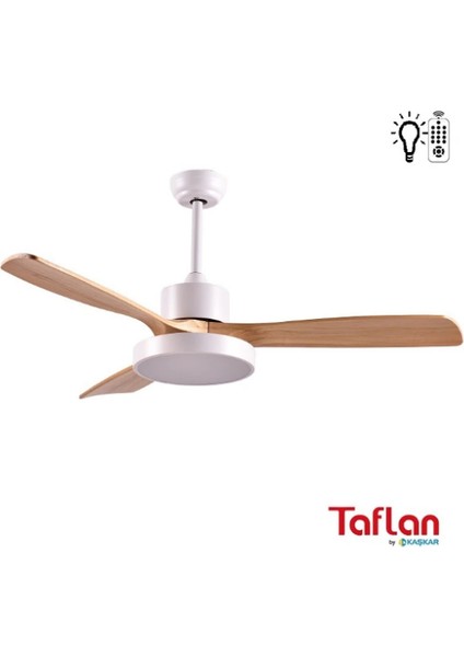 - Kaşkar F52308 Lambalı Uzaktan Kumandalı Tavan Vantilatörü