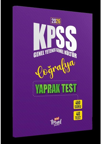 2026 Kpss Lisans Coğrafya Gygk Yaprak Test fiyatları