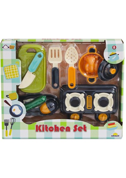 4372 Mutfak Gereçleri Ocaklı Mutfak Seti -Sunman fiyatları