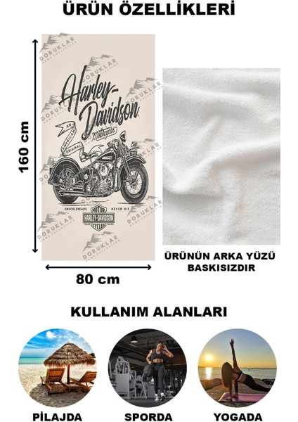 Modern Desenli Dijital Baskı Plaj Deniz Havlusu Peştamal 80X160 cm BRS016 fırsatları