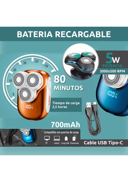 V-346 Erkekler Için Seyahat Elektrikli Tıraş Makinesi modelleri