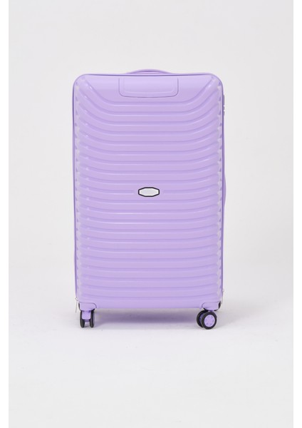 Unisex Lila Büyük Boy Silikon Kırılmaz Pp Valiz fiyatları