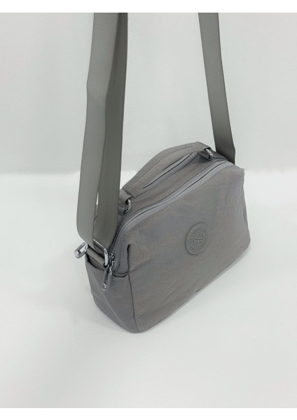 Kadın Suya Dayanıklı Paraşüt Kumaş Ayarlanabilir Çapraz Askılı Küçük Boy El ve Omuz Çantası modelleri