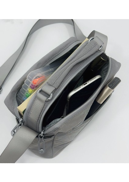 Kadın Suya Dayanıklı Paraşüt Kumaş Ayarlanabilir Çapraz Askılı Küçük Boy El ve Omuz Çantası fırsatları