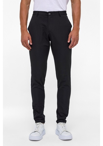 Siyah Slim Armürlü Jogger Pantolon fiyatları