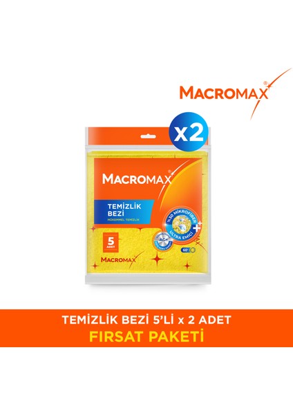 Temizlik Bezi - 5x2 10'lu Avantaj Paket