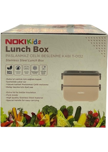 Paslanmaz Çelik Beslenme Yemek Kabı 1300 ml indirimleri