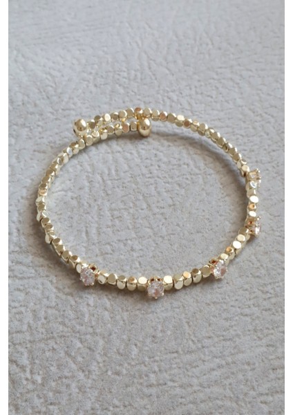 Kadın Bileklik Küp-Elmas Ayarlanabilir Kelepçe Bileklik