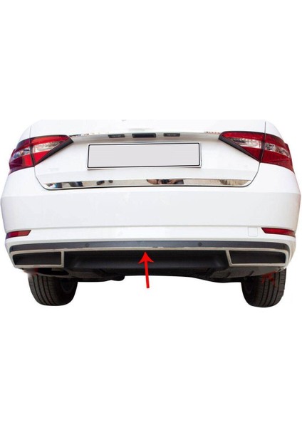 Egzoz Çıkış Ara Çıta Krom Superb B7 Sd 2015 ve Sonrası Modeller Için fiyatları