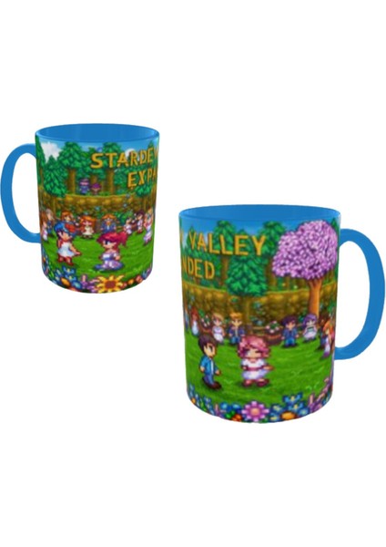 Stardew Valley Oyuncu Gamer Tasarım Hediyelik Porselen Kupa-Çay Kahve Kupası