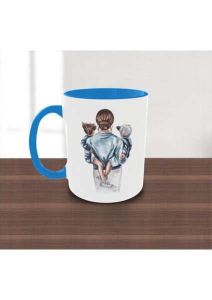 Anneler Günü Hediye Kupa Canım Annem Yazılı Kupa Bardak Anne Kız Beyaz Bardak fiyatları