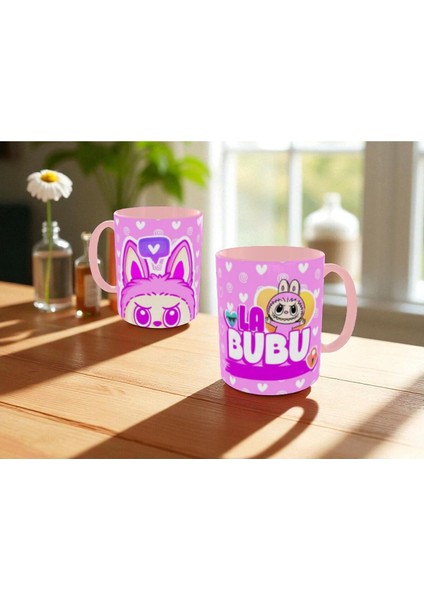 Labubu Kupa Bardak Labubu Renkli Hediye Kupa Bardak Labubu Mug fiyatları