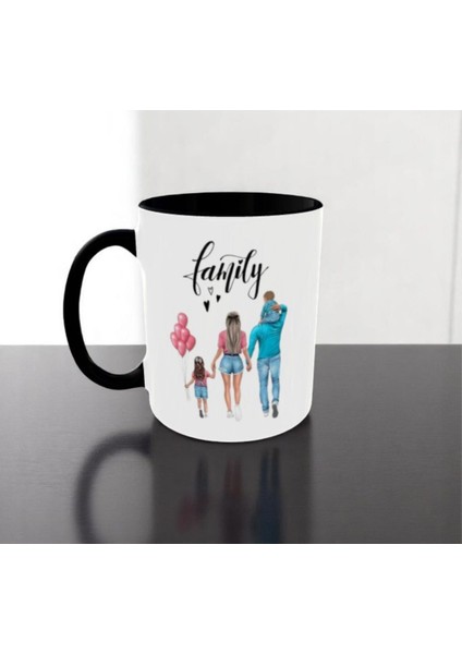 Anneler Günü Hediye Kupa Canım Annem Yazılı Kupa Bardak Anne Kız Beyaz Bardak