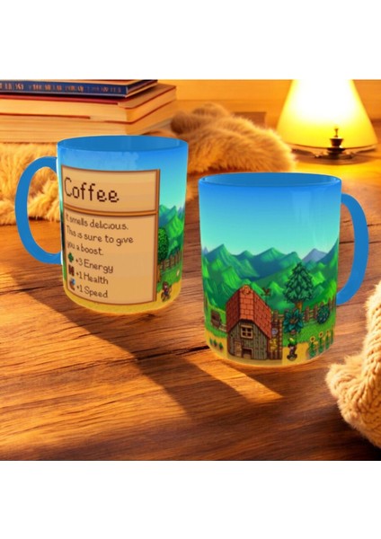 Stardew Valley Oyuncu Gamer Kupa Tasarım Hediyelik Porselen Kupa-Çay Kahve Kupası modelleri