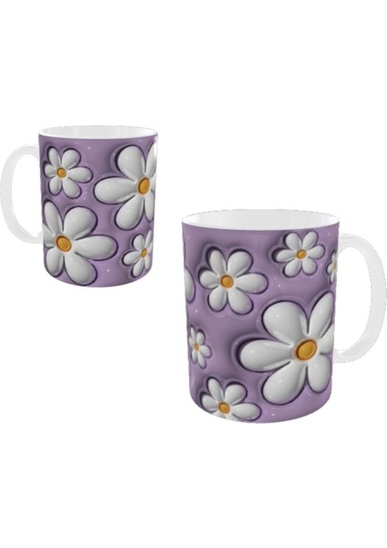 Papatyalı Kupa Bardak Papatya Mug fiyatları