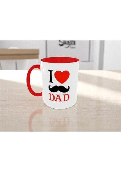 Babalar Günü Hediye Kupa (I Love Dad) Babaya Hediye Bardak fiyatları
