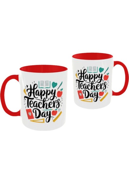 Öğretmenler Günü Kupa Bardak Renkli Bardaklar Öğretmene Hediye Kupa Bardak modelleri