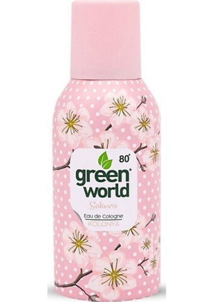 3'lü Aerosol Sprey Kolonya 3x150 ml - 2xSakura+Limon modelleri