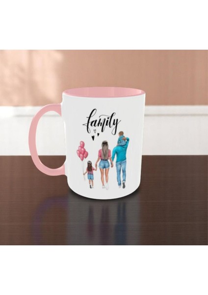 Anneler Günü Hediye Kupa Canım Annem Yazılı Kupa Bardak Anne Kız Beyaz Bardak