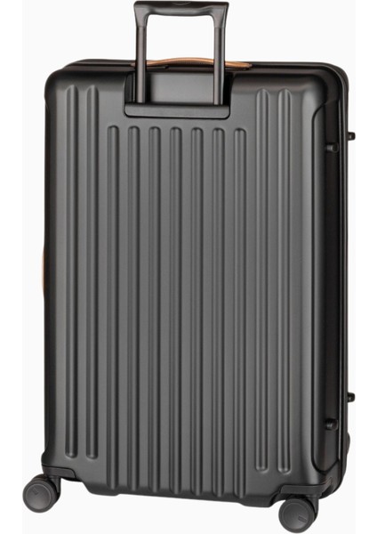 Brıc's Capri 78 cm Deri Detaylı Lüks Trolley Valiz Geniş Hacimli ve Şık Seyahat Deneyimi modelleri