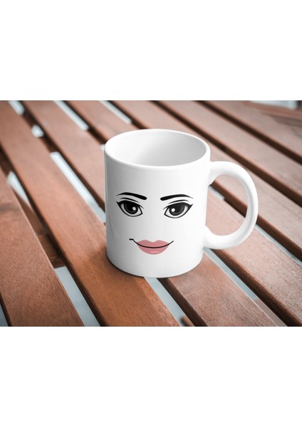 Roblox Woman Face Yüz Kupa Bardak modelleri