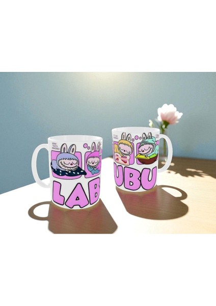 Labubu Kupa Bardak Labubu Renkli Hediye Kupa Bardak Labubu Mug fiyatları