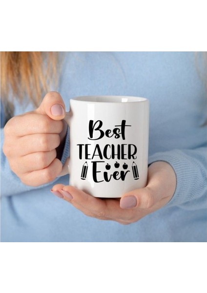 Öğretmenler Günü Kupa Bardak Öğretmene Hediye Kupa Bardak