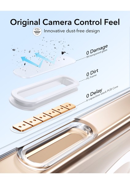 Iphone 16 Pro Halolock Mag Safe Classic Hybrid Stantlı Silikon Kılıf - Kamera Kontrol Buton fırsatları