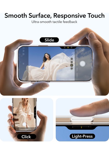 Iphone 16 Pro Halolock Mag Safe Classic Hybrid Stantlı Silikon Kılıf - Kamera Kontrol Buton