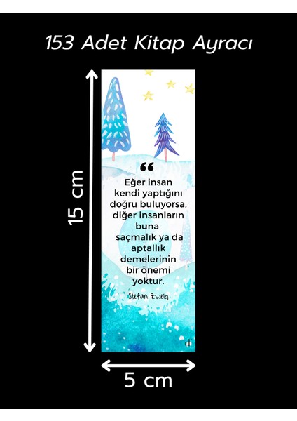 153'LÜ Kitap Ayracı Seti - Özel Paket9 fırsatları