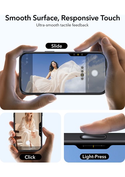 Iphone 16 Pro Halolock Mag Safe Classic Hybrid Stantlı Silikon Kılıf - Kamera Kontrol Buton