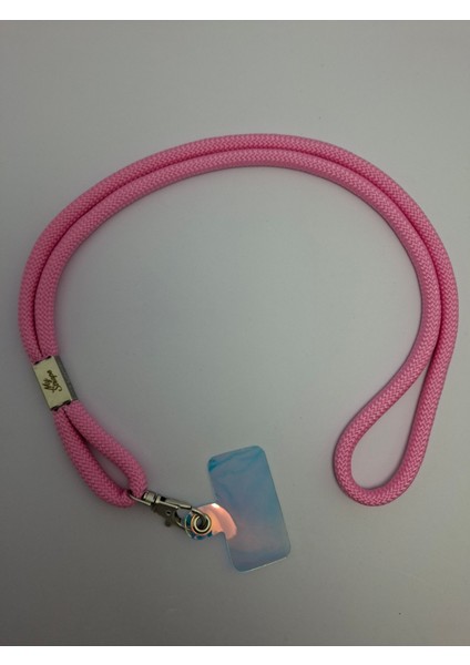 Tüm Kılıflara Uyumlu Pembe Boyun Telefon Askısı modelleri