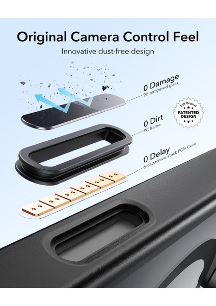 Iphone 16 Pro Halolock Mag Safe Classic Hybrid Stantlı Silikon Kılıf - Kamera Kontrol Buton