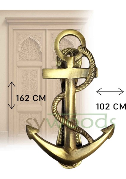 Çapa model pirinç döküm kapı tak tak sarı fiyatları