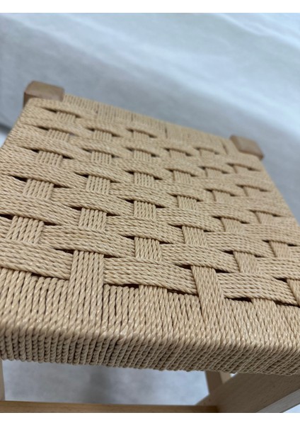 Hasır Tabure-El Yapımı Hasır Tabure-Ahşap Renk Hasır Tabure (35 cm ) modelleri