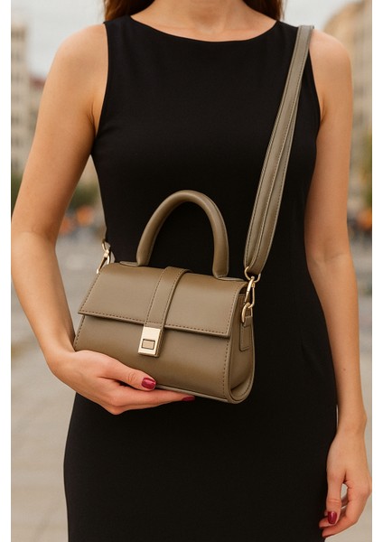 Haki Mini Tok Kadın Çanta