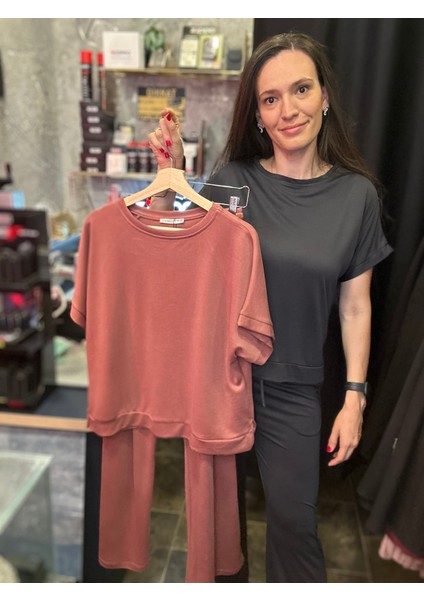 Tshirt Eşofman Altı 2'li Premium Takım