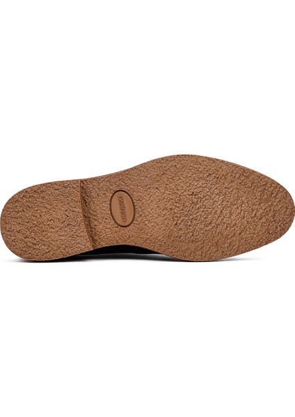 Erkek Siyah Bağcıklı Deri Casual Ayakkabı 25WFD6037FT fırsatları