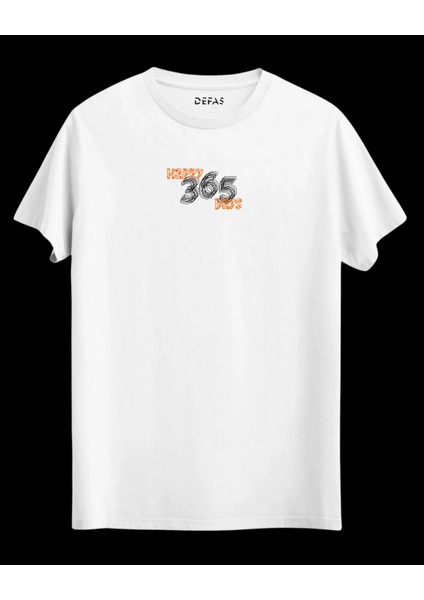 365 Days Unısex Baskılı Tshırt
