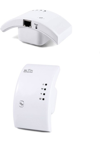 300MBPS Wi-Fi Sinyal Arttırıcı - 2.4g Wi-Fi Tekrarlayıcı Geniş Menzilli Beyaz Repeater fırsatları