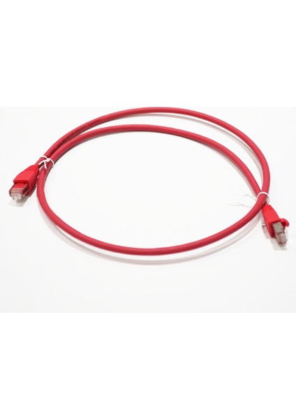 Bakır Patch Kablo Ftp CAT6A 1 mt Lszh Red