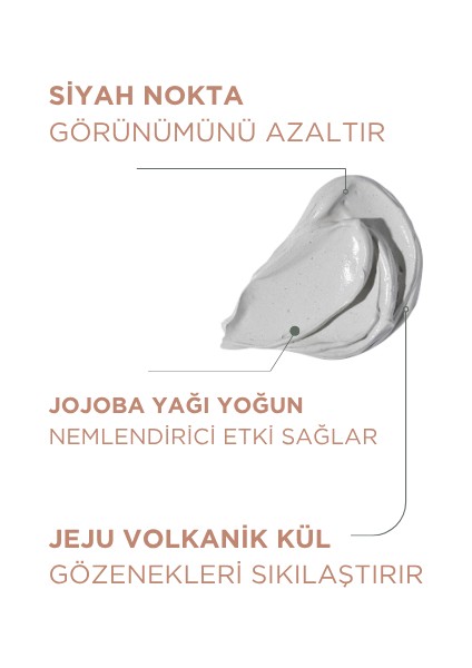 Jeju Volcanic Ash Gözenek Temizleyici Maske 125 gr modelleri