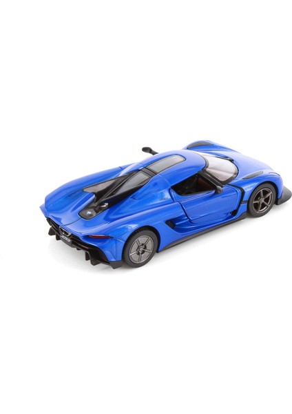 Metal Çek Bırak Araba Koenigsegg Jesko Absolut 1/36 Ölçekli modelleri