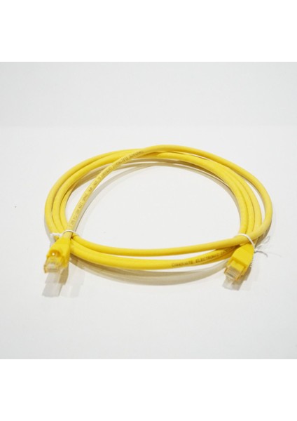 Bakır Patch Kablo Utp Cat6 2 mt Lszh Yellow