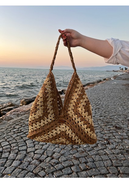 Hasır Çanta, Hasır Omuz Çantası, Örgü Omuz Çantası fırsatları