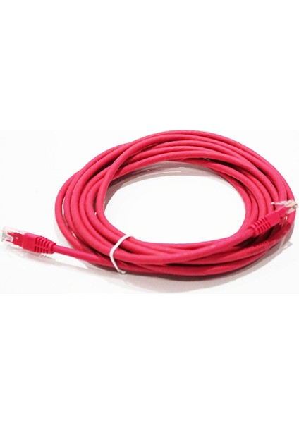 Bakır Patch Kablo Utp Cat6 5 mt Lszh Red