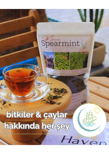 Moroccan Spearmint / Kıvırcık Nane (Mentha x Spicata Var Crispa) 50GR | Haven Herbs & Blends indirimleri