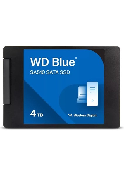 Wd Blue SA510 4tb 2.5'' Sata SSD (560-520)