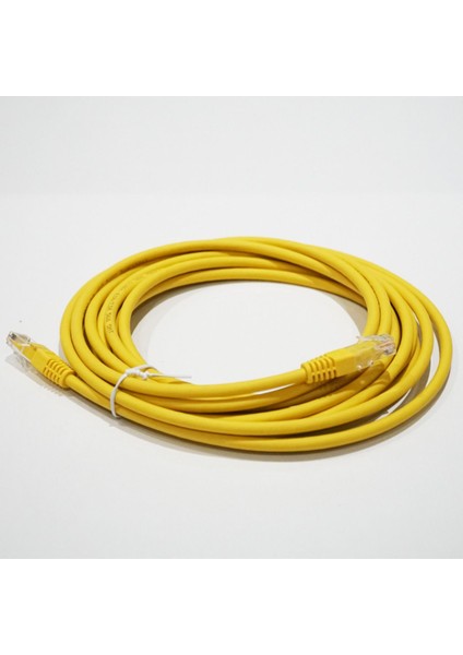 Bakır Patch Kablo Utp Cat6 5 mt Lszh Yellow