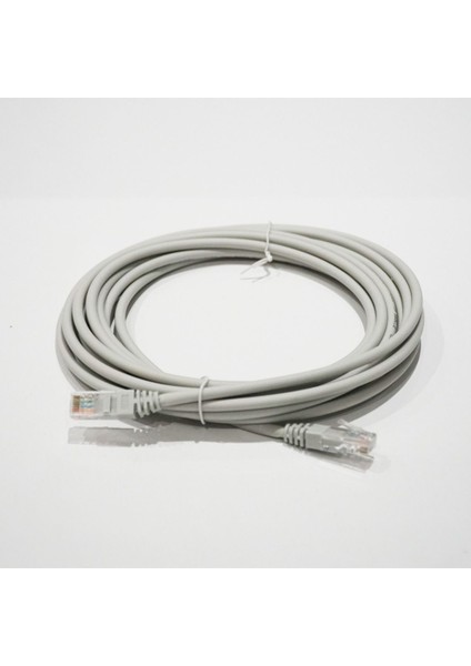 Bakır Patch Kablo Utp CAT5E 5 mt Lszh Gray